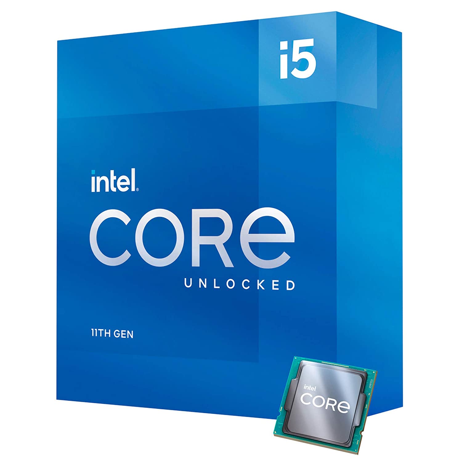 Intel Core i5-11600K Desktop Processor 6 Cores up to 4.9 GHz